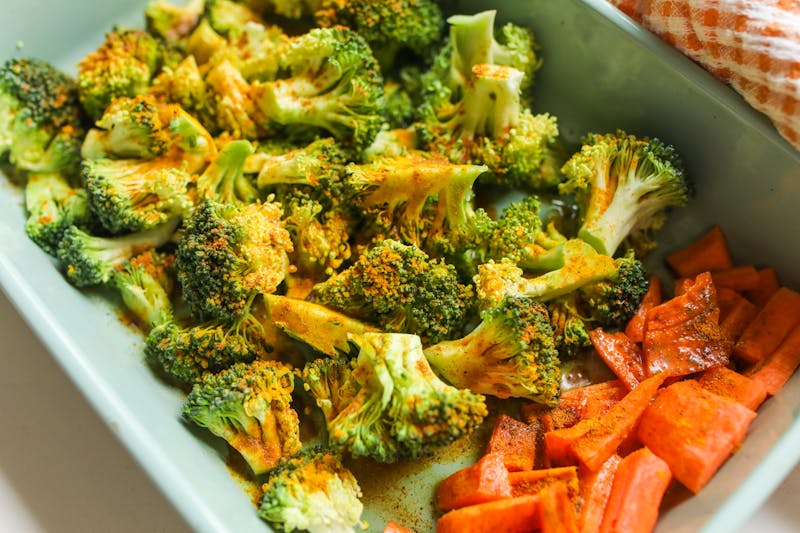Seasonal vegetables side dish at Mod Pizza